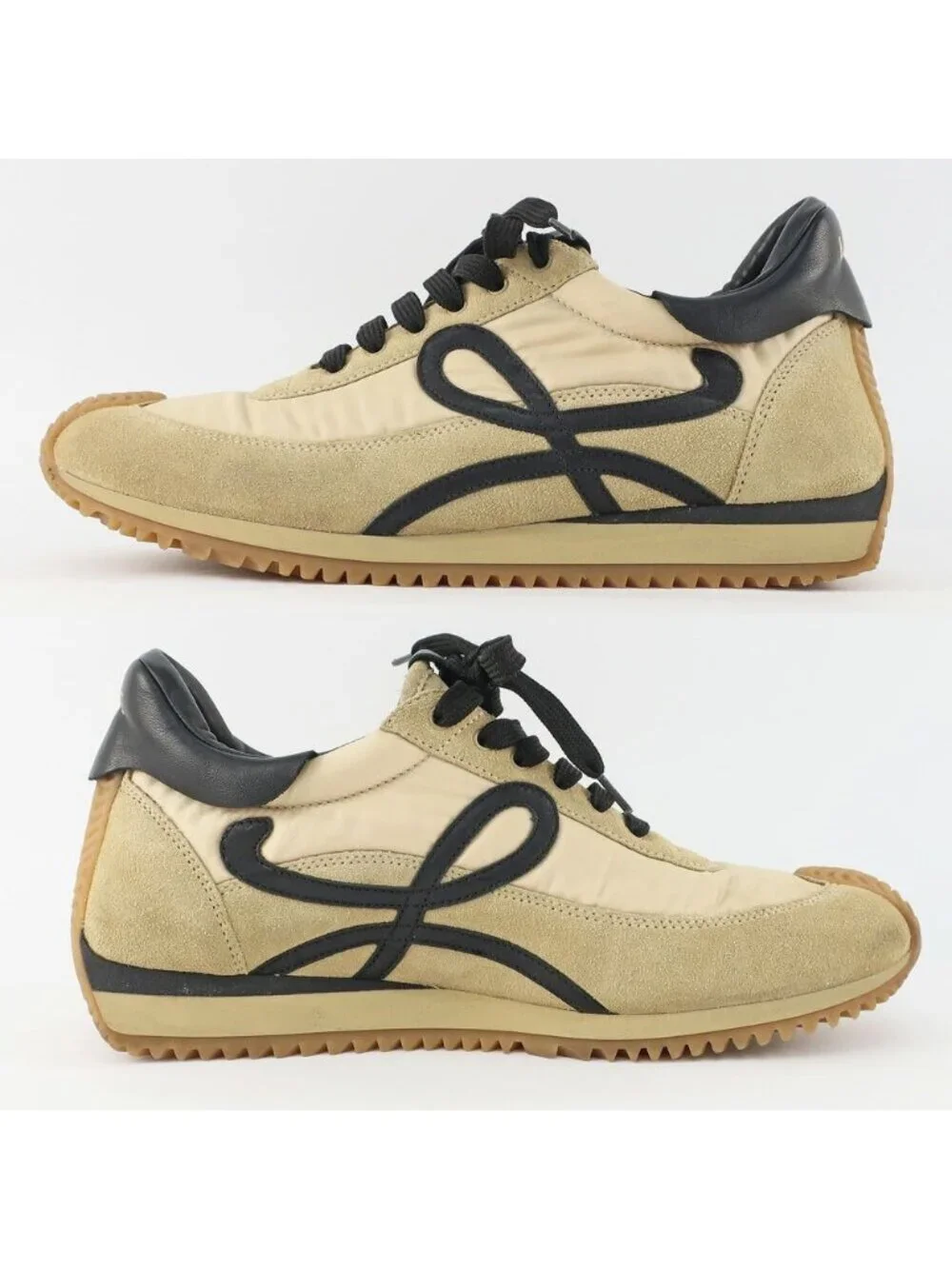 Loewe Ten Flow Runner Estimated Equivalent Black Shoes 40